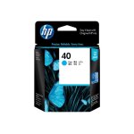 Hp 40 - 42 ml - cyan - originale - cartouche d'encre - pour color copier 210; copyjet; deskjet 1200, ... Hp 40 - 42 ml - cyan - originale - cartouche d'encre - pour color copier 210; copyjet; deskjet 1200, ...