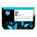 Hp 80 - 350 ml - noir - originale - cartouche d'encre - pour designjet 1050c, 1050c plus, 1055cm, 1055cm ...