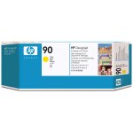 Hp 90 - jaune - t�te d'impression avec nettoyeur - pour designjet 4000, 4000ps, 4020, 4020ps, 4500, 4500mfp, ...