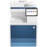 Hp color laserjet managed laserjet e877dn multifunction couleur imprimante, ethernet uniquement; copieur, ...
