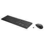 Hp 235 - ensemble clavier et souris - disposition � 3 zones, d�placement de touche � faible profil - ...