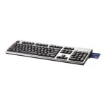 Hp smart card - clavier - usb - franais - france - argent, carbonite - pour hp 60xx, elite 8000, t5570; ...