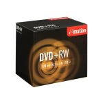 Imation - 10 x dvd + rw - 4. 7 go 4x - bo�tier pour dvd vid�o