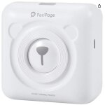 Imprimante photo portable bluetooth peripage etui de protection 1 rouleau de papier sans encre, imprimante ...