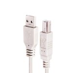 Ineck cble usb a vers usb b pour imprimantes, numriseurs (hp, epson, lexmark, canon, ibm, brother, ...