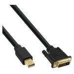 Inline - c�ble adaptateur - mini displayport (m) pour dvi - d (m) - 50 cm - noir