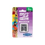 Integral - carte mmoire flash (adaptateur microsdhc - sd inclus(e)) - 8 go - class 4 - micro sdhc