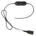Jabra gn1216 - c�ble pour casque micro - d�connexion rapide prise pour rj - 9 m�le - 80 cm - pour avaya ...