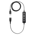 Jabra link 260 - prise de casque micro - usb m�le pour d�connexion rapide - pour biz 2300 duo, 2300 ms ...