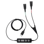 Jabra link 265 - prise de casque micro - usb m�le pour d�connexion rapide