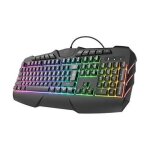 Jerryshopping clavier gamer semi - m�canique rgb gxt 881 odyss - clavier filaire avec eclairage led multicolor ...
