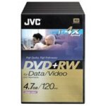 Jvc vp - w47dev - dvd + rw - 4. 7 go (120 minutes) 1x - 4x - botier pour dvd vido