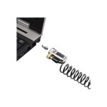 Kensington clicksafe portable combination laptop lock - cble de scurit - noir