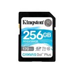 Kingston canvas go! plus - carte m�moire flash - 256 go - video class v30 / uhs - i u3 / class10 - sdxc ...