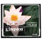 Kingston - carte mmoire flash - 4 go - compactflash