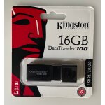 Kingston datatraveler 100 - cl usb - 16 go - usb 3. 0 - noir