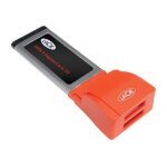 Lacie sata ii expresscard 34 - contrleur de stockage - 2 canal - esata 3gb / s - expresscard / 34