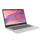 Lenovo ideapad slim 3 chrome 14m868 82xj - 14  kompanio 520 4 go ram 64 go ssd gris azerty