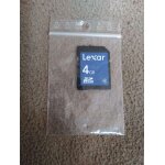Lexar - carte m�moire flash - 4 go - class 4 - sdhc