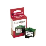 Lexmark cartridge no. 16 - noir - originale - cartouche d'encre - pour i3; x11xx, 12xx, 22xx, 74, 75; ... Lexmark cartridge no. 16 - noir - originale - cartouche d'encre - pour i3; x11xx, 12xx, 22xx, 74, 75; ...