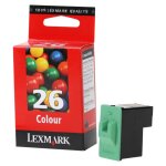 Lexmark cartridge no. 26 - jaune, cyan, magenta - original - cartouche d'encre - pour lexmark i3, x1140, ...