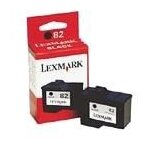 Lexmark cartridge no. 82 - noir - original - cartouche d'encre - pour lexmark x5130, x5150, x5190, x6150, ...