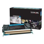 Lexmark - cyan - original - cartouche de toner lccp, lrp - pour lexmark c746dn, c746dtn, c746n, c748de, ...