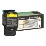 Lexmark - a rendement extr�mement �lev� - jaune - original - cartouche de toner lccp, lrp - pour lexmark ...