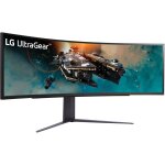 Lg ultragear 49gr85dc - b - ecran led - jeux - incurv� - 49  - 5120 x 1440 dual quad hd @ 240 hz - va ...