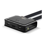 Lindy 2 port hdmi 2. 0, usb 2. 0 & audio cable kvm switch - commutateur écran - clavier - souris / audio ... Lindy 2 port hdmi 2. 0, usb 2. 0 & audio cable kvm switch - commutateur écran - clavier - souris / audio ...