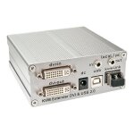 Lindy fiber kvm extender dvi - d & usb 2. 0 transmitter unit - rallonge cran - clavier - souris / usb ...