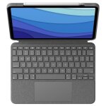 Logitech combo touch - clavier et �tui - avec trackpad - r�tro�clair� - apple smart connector - azerty ...
