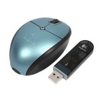 Logitech cordless mini - souris - optique - 3 boutons - sans fil - rf - rcepteur sans fil usb - argent ...