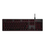 Logitech g413 - clavier - r�tro - �clair� - usb - azerty - fran�ais - commutateur : romer - g - carbone ...