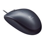 Logitech m90 - souris - droitiers et gauchers - optique - filaire - usb