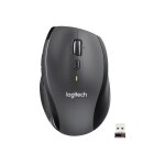 Logitech marathon m705 - souris - pour droitiers - laser - sans fil - 2. 4 ghz - r�cepteur sans fil usb ...