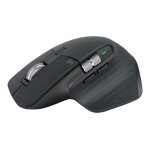 Logitech mx master 3 - souris - laser - 7 boutons - sans fil - bluetooth, 2. 4 ghz - rcepteur sans fil ...