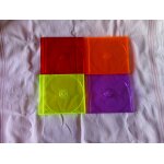 Lot de 4 bo�tes de rangement cd