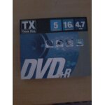 Lot 4 dvd + r - 4. 7 go 16x - verbatim - cd case