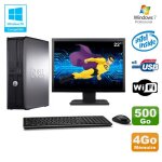 Lot pc dell optiplex 780 dt intel e5200 2, 5ghz 4go 500go wifi win 7 + ecran 22 Lot pc dell optiplex 780 dt intel e5200 2, 5ghz 4go 500go wifi win 7 + ecran 22