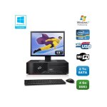 Lot pc fujitsu esprimo e700 e90 + sff i5 3. 1ghz 4go 2to graveur wifi w7 + 19