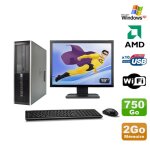 Lot pc hp compaq 6005 pro sff amd 3ghz 2go 750go graveur wifi windows xp + 19 Lot pc hp compaq 6005 pro sff amd 3ghz 2go 750go graveur wifi windows xp + 19