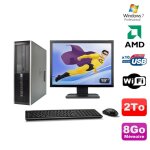 Lot pc hp compaq 6005 pro sff amd 3ghz 8go 2to graveur wifi win 7 pro + 19 Lot pc hp compaq 6005 pro sff amd 3ghz 8go 2to graveur wifi win 7 pro + 19