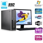 Lot pc hp elite 8300 sff i5 - 3470 3. 2ghz 16go 240go ssd graveur wifi w7 + ecran 17 Lot pc hp elite 8300 sff i5 - 3470 3. 2ghz 16go 240go ssd graveur wifi w7 + ecran 17