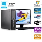 Lot pc hp elite 8300 sff i5 - 3470 3. 2ghz 4go 240go ssd graveur wifi w7 + ecran 22 Lot pc hp elite 8300 sff i5 - 3470 3. 2ghz 4go 240go ssd graveur wifi w7 + ecran 22