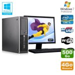 Lot pc hp elite 8300 sff i5 - 3470 3. 2ghz 4go 500go graveur wifi w7 + ecran 17 Lot pc hp elite 8300 sff i5 - 3470 3. 2ghz 4go 500go graveur wifi w7 + ecran 17