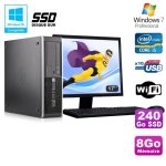Lot pc hp elite 8300 sff i5 - 3470 3. 2ghz 8go 240go ssd graveur wifi w7 + ecran 17 Lot pc hp elite 8300 sff i5 - 3470 3. 2ghz 8go 240go ssd graveur wifi w7 + ecran 17