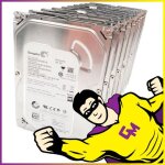 Lot x10 disque dur 500go 3. 5  seagate barracuda st500dm002 sata iii 6 gb / s hdd