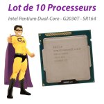 Lot x10 processeurs cpu intel pentium dual - core g2030t sr164 2. 6ghz 3mo lga1155