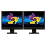 Lot x2 ecrans pc 19 iiyama prolite p1905s - b2 plp1900 dual screen vga dvi 5:4 Lot x2 ecrans pc 19 iiyama prolite p1905s - b2 plp1900 dual screen vga dvi 5:4